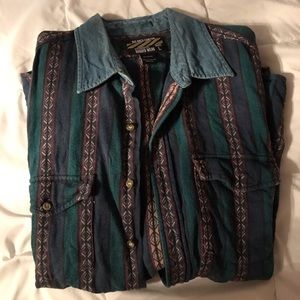 Cute Vintage pattern flannel